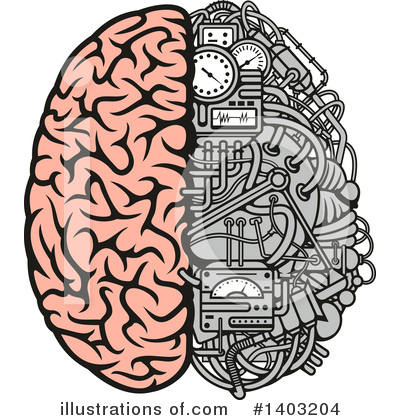 Brain Clipart #1403204 by Vector Tradition SM