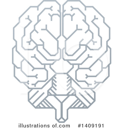Brain Clipart #1409191 by AtStockIllustration