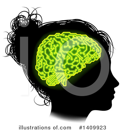 Royalty-Free (RF) Brain Clipart Illustration by AtStockIllustration - Stock Sample #1409923