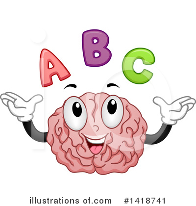 Royalty-Free (RF) Brain Clipart Illustration by BNP Design Studio - Stock Sample #1418741