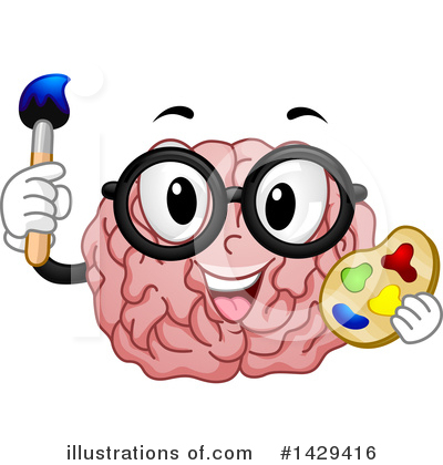 Royalty-Free (RF) Brain Clipart Illustration by BNP Design Studio - Stock Sample #1429416
