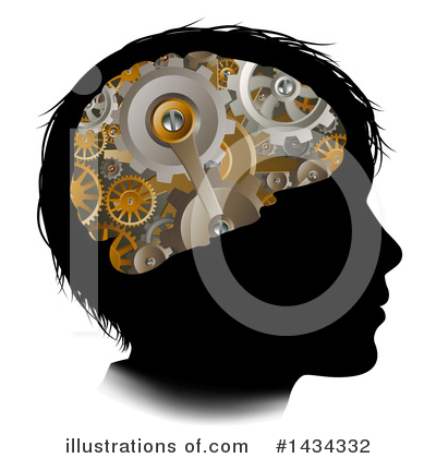 Royalty-Free (RF) Brain Clipart Illustration by AtStockIllustration - Stock Sample #1434332