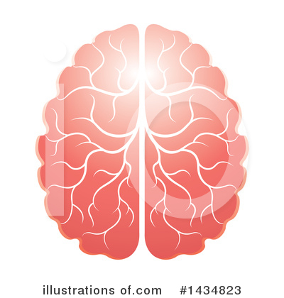 Royalty-Free (RF) Brain Clipart Illustration by Lal Perera - Stock Sample #1434823