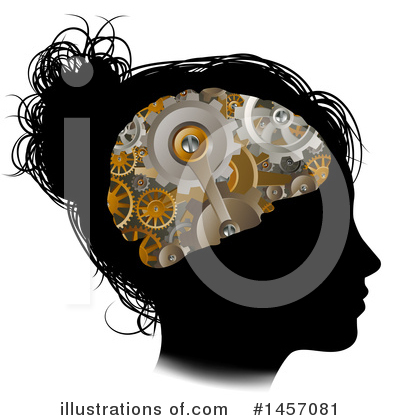 Royalty-Free (RF) Brain Clipart Illustration by AtStockIllustration - Stock Sample #1457081