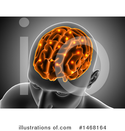 Royalty-Free (RF) Brain Clipart Illustration by KJ Pargeter - Stock Sample #1468164