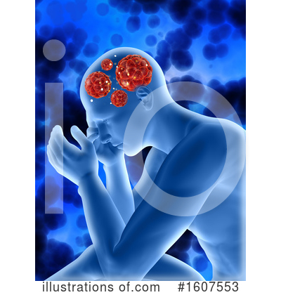 Royalty-Free (RF) Brain Clipart Illustration by KJ Pargeter - Stock Sample #1607553