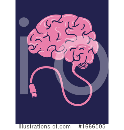 Royalty-Free (RF) Brain Clipart Illustration by BNP Design Studio - Stock Sample #1666505