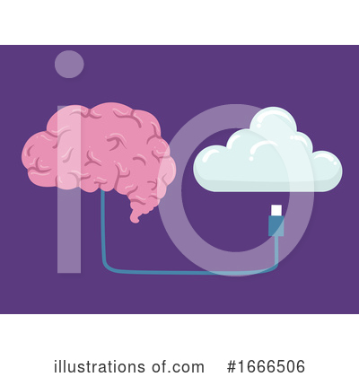 Royalty-Free (RF) Brain Clipart Illustration by BNP Design Studio - Stock Sample #1666506