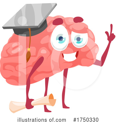 Royalty-Free (RF) Brain Clipart Illustration by Vector Tradition SM - Stock Sample #1750330