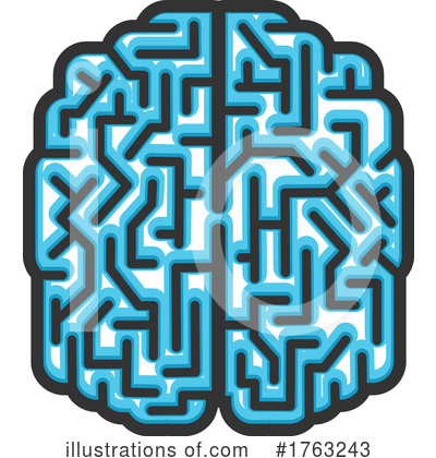 Brain Clipart #1763243 by Vector Tradition SM