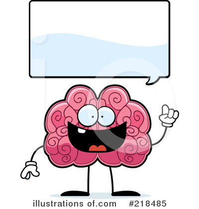 Royalty-Free (RF) Brain Clipart Illustration by Cory Thoman - Stock Sample #218485