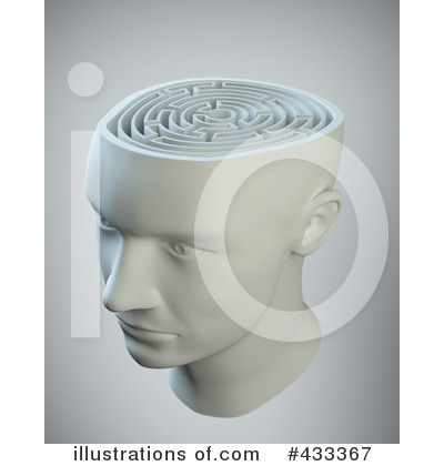 Royalty-Free (RF) Brain Clipart Illustration by Mopic - Stock Sample #433367