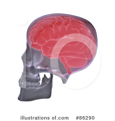 Royalty-Free (RF) Brain Clipart Illustration by Mopic - Stock Sample #86290