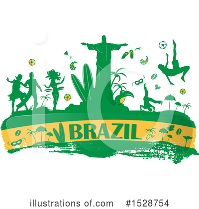 Soccer Clipart #1528754 by Domenico Condello