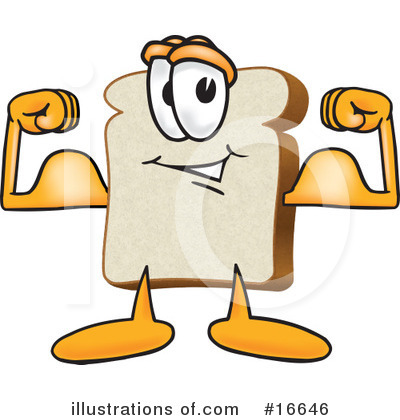 Bread Character Clipart #16646 by Toons4Biz