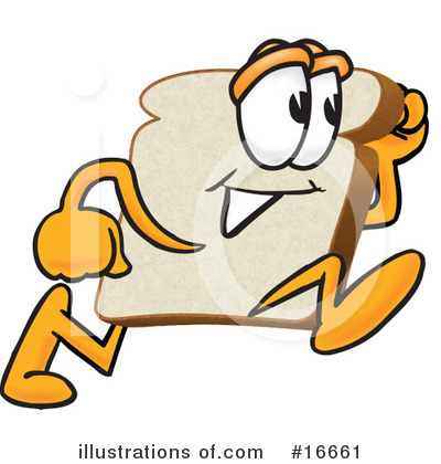 Bread Character Clipart #16661 by Toons4Biz