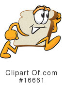Bread Character Clipart #16661 by Mascot Junction