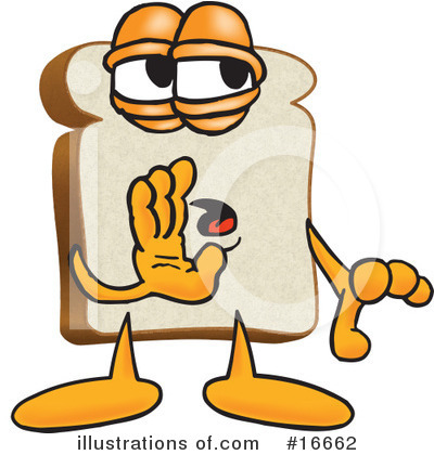 Bread Character Clipart #16662 by Toons4Biz