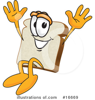Bread Character Clipart #16669 by Toons4Biz