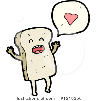 Royalty-Free (RF) Bread Clipart Illustration by lineartestpilot - Stock Sample #1216350