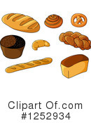 Bread Clipart #1252934 by Vector Tradition SM