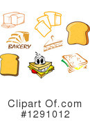 Bread Clipart #1291012 by Vector Tradition SM
