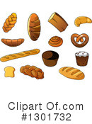 Bread Clipart #1301732 by Vector Tradition SM