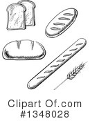 Bread Clipart #1348028 by Vector Tradition SM