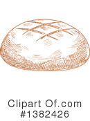 Bread Clipart #1382426 by Vector Tradition SM