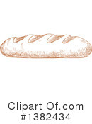 Bread Clipart #1382434 by Vector Tradition SM