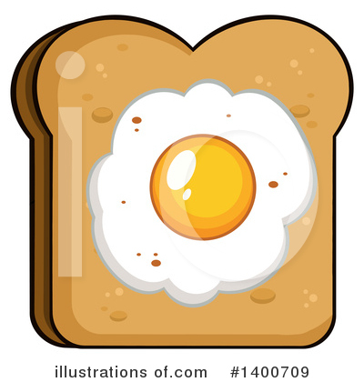 Fried Egg Clipart #1400709 by Hit Toon