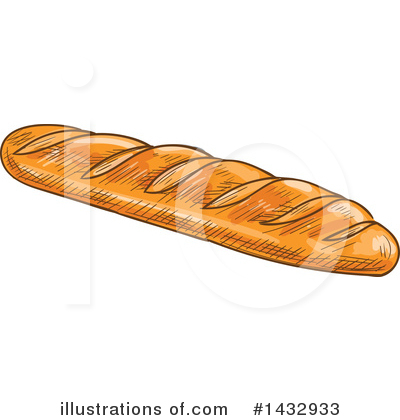 Royalty-Free (RF) Bread Clipart Illustration by Vector Tradition SM - Stock Sample #1432933