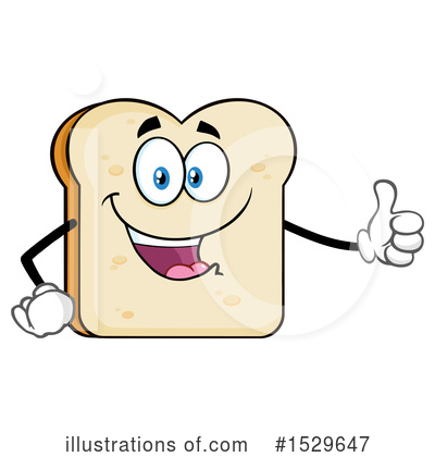 Royalty-Free (RF) Bread Clipart Illustration by Hit Toon - Stock Sample #1529647