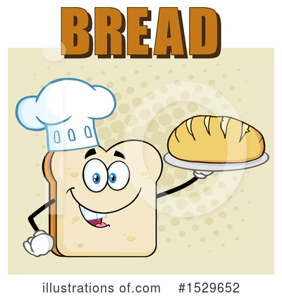 Royalty-Free (RF) Bread Clipart Illustration by Hit Toon - Stock Sample #1529652