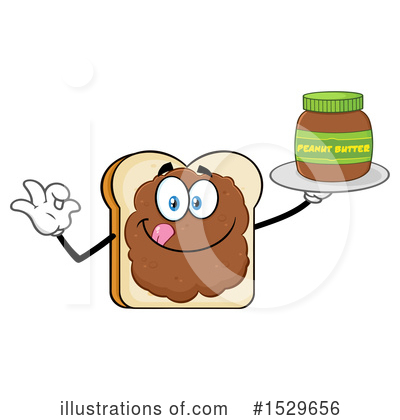Royalty-Free (RF) Bread Clipart Illustration by Hit Toon - Stock Sample #1529656