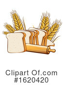 Bread Clipart #1620420 by Domenico Condello