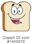 Bread Mascot Clipart #1400673 by Hit Toon