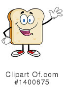 Bread Mascot Clipart #1400675 by Hit Toon