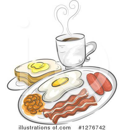 Breakfast Clipart #1276742 by BNP Design Studio