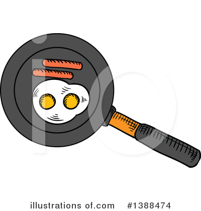 Royalty-Free (RF) Breakfast Clipart Illustration by Vector Tradition SM - Stock Sample #1388474