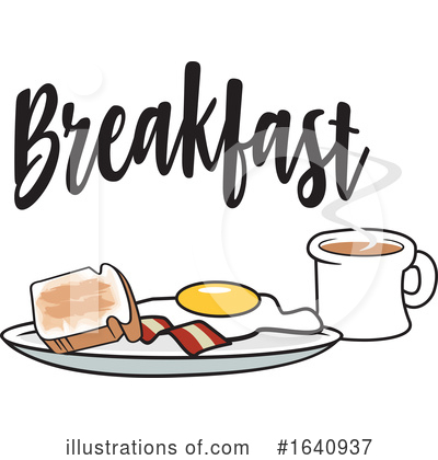 Royalty-Free (RF) Breakfast Clipart Illustration by Johnny Sajem - Stock Sample #1640937