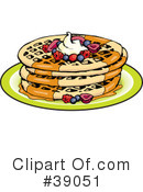 Breakfast Clipart #39051 by Dennis Holmes Designs