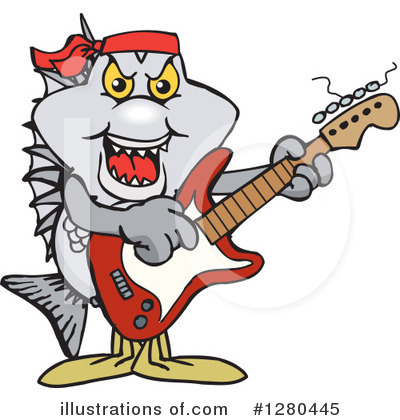 Royalty-Free (RF) Bream Fish Clipart Illustration by Dennis Holmes Designs - Stock Sample #1280445