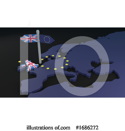 Brexit Clipart #1686272 by KJ Pargeter