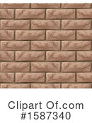 Brick Wall Clipart #1587340 by AtStockIllustration