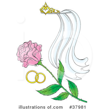 Royalty-Free (RF) Bridal Clipart Illustration by Alex Bannykh - Stock Sample #37981