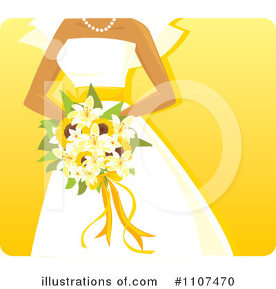 Royalty-Free (RF) Bride Clipart Illustration by Amanda Kate - Stock Sample #1107470