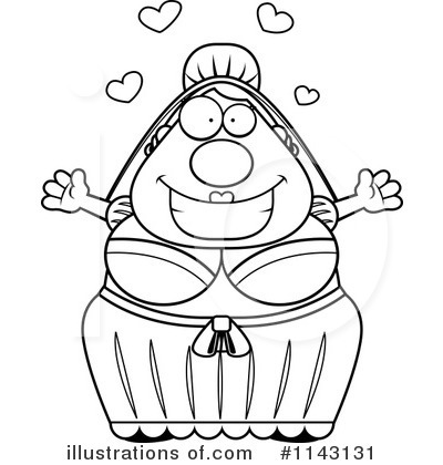 Royalty-Free (RF) Bride Clipart Illustration by Cory Thoman - Stock Sample #1143131