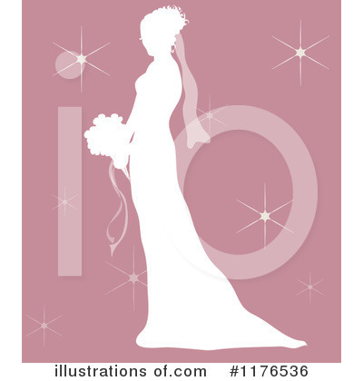 Royalty-Free (RF) Bride Clipart Illustration by Pams Clipart - Stock Sample #1176536