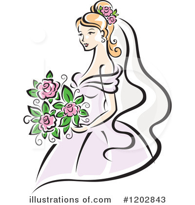 Wedding Clipart #1202843 by Vector Tradition SM